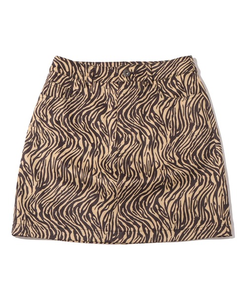 atmos pink（アトモスピンク）の「atmos pink ゼブラ柄台形ミニスカート（スカート・レディース・ホワイト/ブラウン/ブルー・S/M）」の16枚目の写真