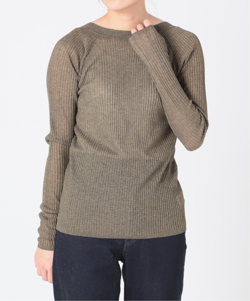 IENA - IENA LA BOUCLE Galaxy ラウンドネックプルオーバー IENA LA BOUCLE Galaxy ラウンドネックプルオーバー IENA LA BOUCLE