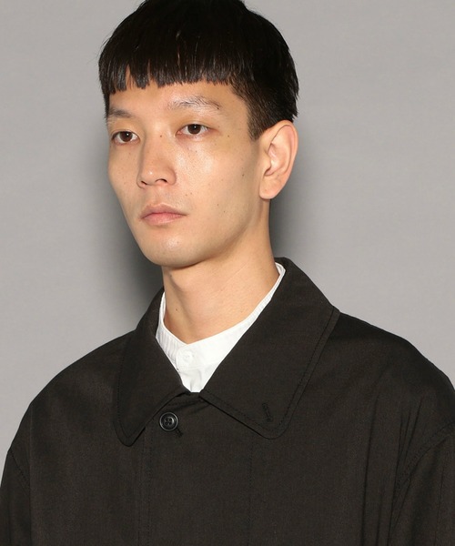 Alpha Industries(アルファインダストリーズ)の「<自宅洗濯可能>ステンカラーコート(ステンカラーコート・メンズ・ブラック/ネイビー/カーキ・MEDIUM/LARGE/X-LARGE)」の5枚目の写真