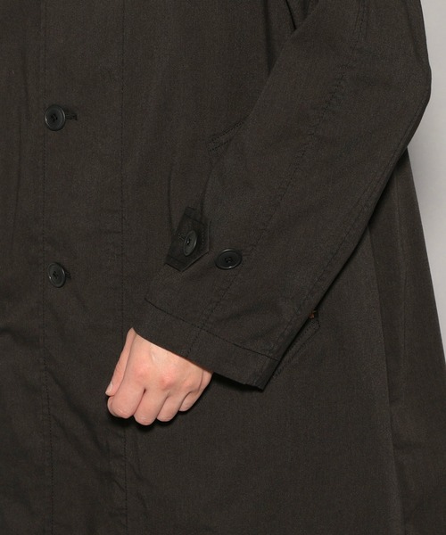 Alpha Industries(アルファインダストリーズ)の「<自宅洗濯可能>ステンカラーコート(ステンカラーコート・メンズ・ブラック/ネイビー/カーキ・MEDIUM/LARGE/X-LARGE)」の10枚目の写真