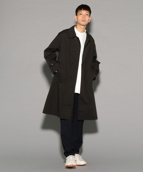 Alpha Industries(アルファインダストリーズ)の「<自宅洗濯可能>ステンカラーコート(ステンカラーコート・メンズ・ブラック/ネイビー/カーキ・MEDIUM/LARGE/X-LARGE)」の20枚目の写真