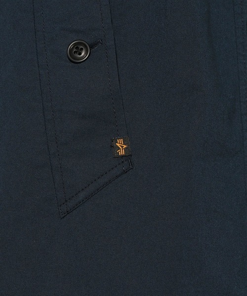 Alpha Industries(アルファインダストリーズ)の「<自宅洗濯可能>ステンカラーコート(ステンカラーコート・メンズ・ブラック/ネイビー/カーキ・MEDIUM/LARGE/X-LARGE)」の19枚目の写真