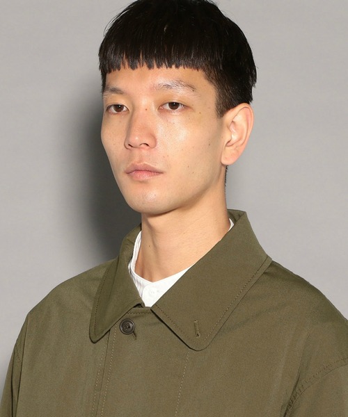 Alpha Industries(アルファインダストリーズ)の「<自宅洗濯可能>ステンカラーコート(ステンカラーコート・メンズ・ブラック/ネイビー/カーキ・MEDIUM/LARGE/X-LARGE)」の18枚目の写真