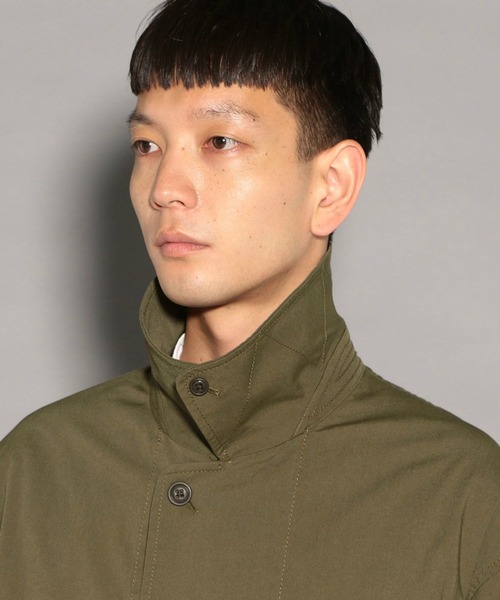 Alpha Industries(アルファインダストリーズ)の「<自宅洗濯可能>ステンカラーコート(ステンカラーコート・メンズ・ブラック/ネイビー/カーキ・MEDIUM/LARGE/X-LARGE)」の11枚目の写真