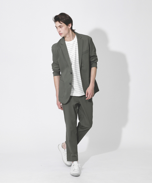 ABAHOUSE GRAY(アバハウスグレイ)の「【セットアップ対応】DRYMIX イージー スラックス(スラックス・メンズ・ベージュ/ネイビー/グレー/カーキ/インディゴブルー/モカ/グレイッシュベージュ・44/46/48/50)」の14枚目の写真