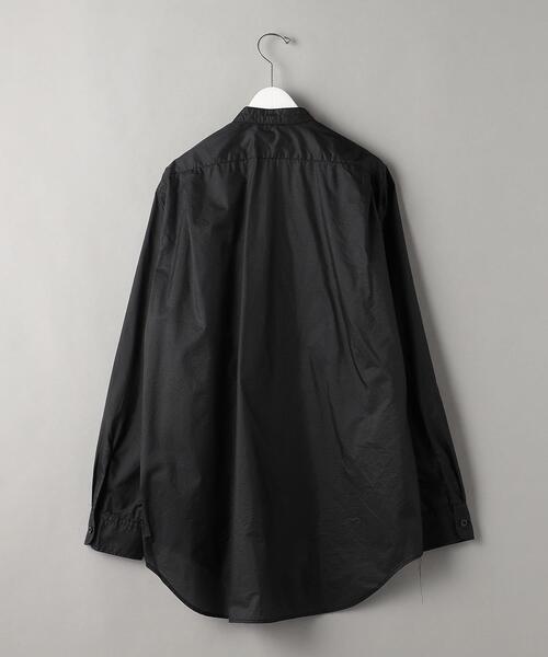 Engineered Garments(エンジニアードガーメンツ)の「<Engineered Garments (エンジニアド ガーメンツ) > BAND COLLAR SHIRT/シャツ □□(シャツ/ブラウス・メンズ・ブラック・M/S)」の2枚目の写真