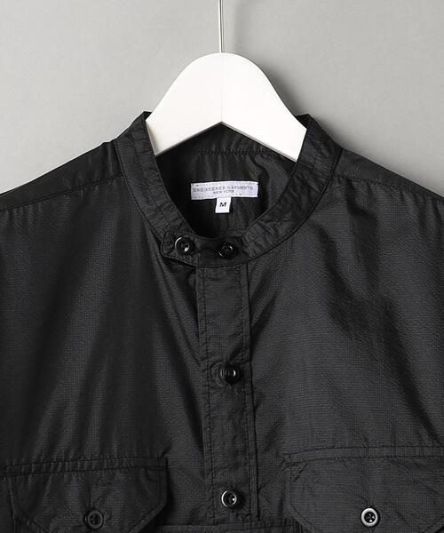 Engineered Garments(エンジニアードガーメンツ)の「<Engineered Garments (エンジニアド ガーメンツ) > BAND COLLAR SHIRT/シャツ □□(シャツ/ブラウス・メンズ・ブラック・M/S)」の3枚目の写真