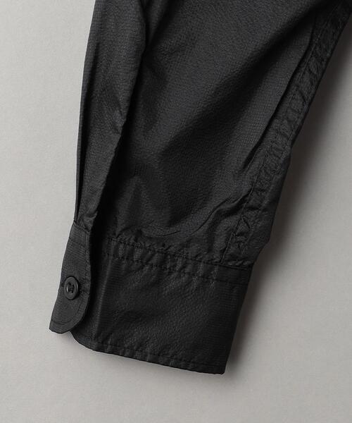 Engineered Garments(エンジニアードガーメンツ)の「<Engineered Garments (エンジニアド ガーメンツ) > BAND COLLAR SHIRT/シャツ □□(シャツ/ブラウス・メンズ・ブラック・M/S)」の4枚目の写真