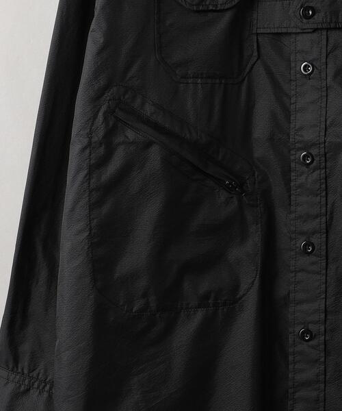 Engineered Garments(エンジニアードガーメンツ)の「<Engineered Garments (エンジニアド ガーメンツ) > BAND COLLAR SHIRT/シャツ □□(シャツ/ブラウス・メンズ・ブラック・M/S)」の6枚目の写真