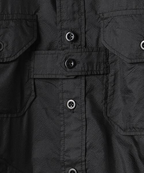 Engineered Garments(エンジニアードガーメンツ)の「<Engineered Garments (エンジニアド ガーメンツ) > BAND COLLAR SHIRT/シャツ □□(シャツ/ブラウス・メンズ・ブラック・M/S)」の8枚目の写真