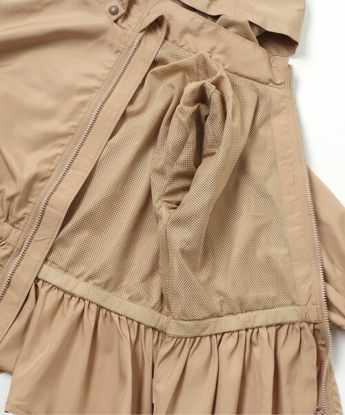 BREEZE（ブリーズ）の「袖ボリュームウィンドブレーカー（ナイロンジャケット・キッズ・ベージュ/カーキ/アイボリー・90/100/110/120/130/140/150）」の11枚目の写真