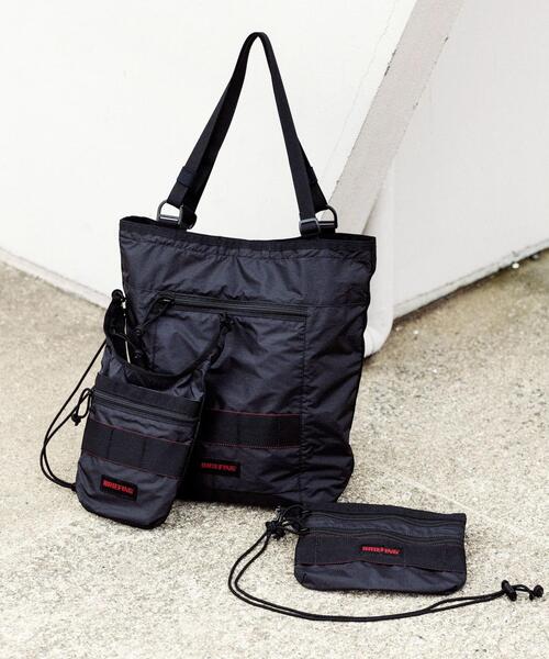 BRIEFING(ブリーフィング)の「【別注】<BRIEFING×green label relaxing>UR 2WAY トート バッグ(トートバッグ・メンズ・ブラック/オリーブ・FREE)」の3枚目の写真