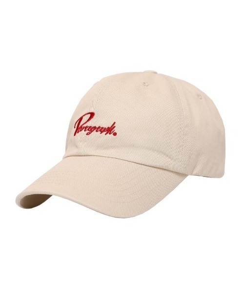 Paragraph（パラグラフ）の「A'GEM/9 × .kom『paragraph/パラグラフ』Logo Baseball Cap/ロゴベースボール キャップ（キャップ・メンズ・ブラック/ベージュ/ネイビー/ブルー・FREE）」の3枚目の写真