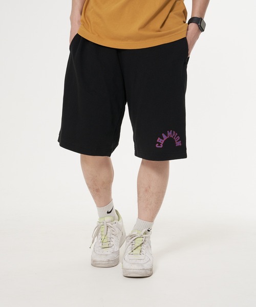 Champion（チャンピオン）の「【CHAMPION/チャンピオン】アーチロゴラバープリントショーツ　メッシュ素材（その他パンツ・メンズ・ブラック/オレンジ/ライトブルー/ホワイト・X-LARGE/MEDIUM/LARGE）」の6枚目の写真