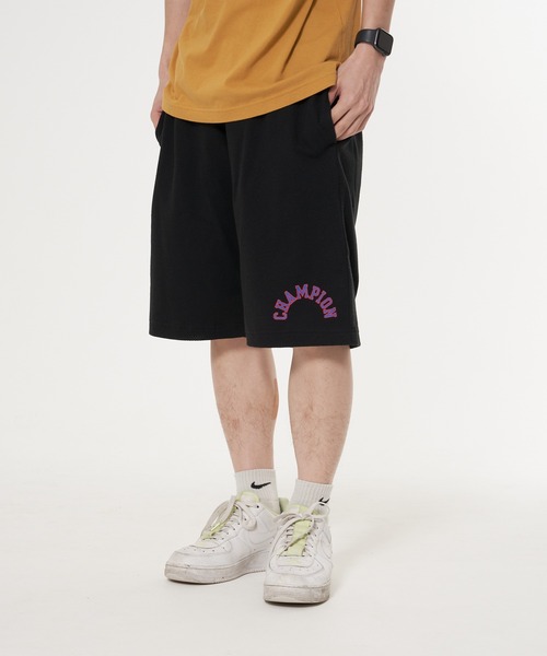Champion（チャンピオン）の「【CHAMPION/チャンピオン】アーチロゴラバープリントショーツ　メッシュ素材（その他パンツ・メンズ・ブラック/オレンジ/ライトブルー/ホワイト・X-LARGE/MEDIUM/LARGE）」の7枚目の写真