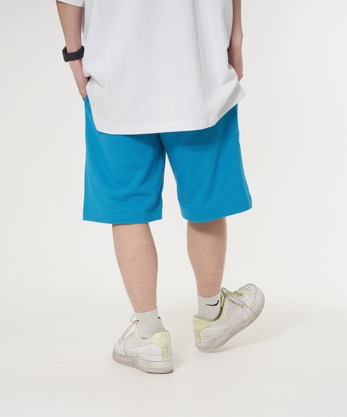 Champion（チャンピオン）の「【CHAMPION/チャンピオン】アーチロゴラバープリントショーツ　メッシュ素材（その他パンツ・メンズ・ブラック/オレンジ/ライトブルー/ホワイト・X-LARGE/MEDIUM/LARGE）」の19枚目の写真