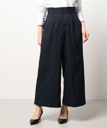 Te chichi | ハイウエストタックワイドパンツ(その他パンツ)