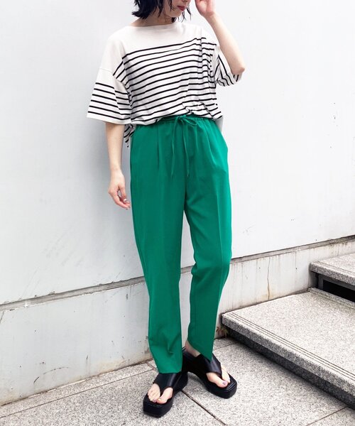 OPAQUE.CLIP（オペークドットクリップ）の「◆プラットフォームトングサンダル（サンダル・レディース・ブラック/オフホワイト・02/03）」の4枚目の写真