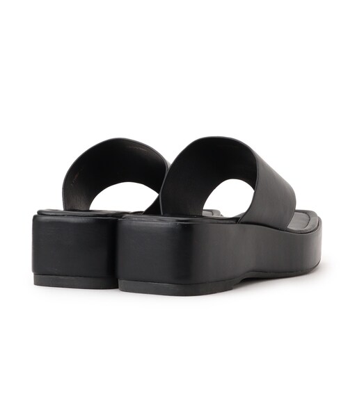 OPAQUE.CLIP（オペークドットクリップ）の「◆プラットフォームトングサンダル（サンダル・レディース・ブラック/オフホワイト・02/03）」の13枚目の写真