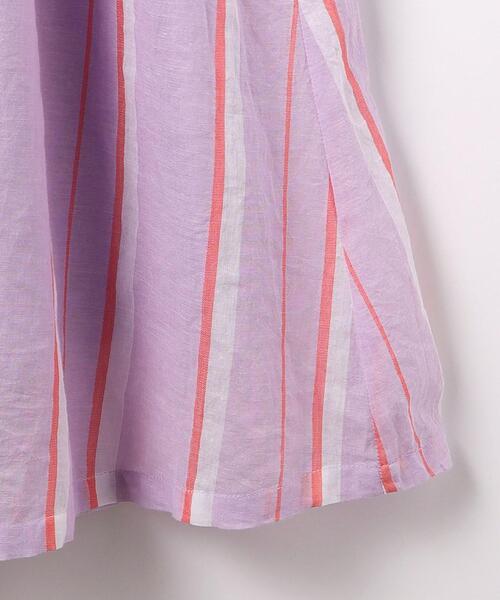 NE QUITTEZ PAS!(ヌキテパ)の「<ne Quittez pas(ヌキテパ)> ボイルストライプ N/L ワンピース <Select by EMMEL REFINES>(ワンピース・レディース・ライトブルー/ライラック・FREE)」の10枚目の写真