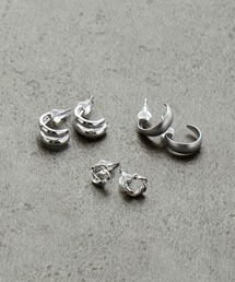 Chaco closet | 【3点セット】フープピアス(ピアス（両耳用）)