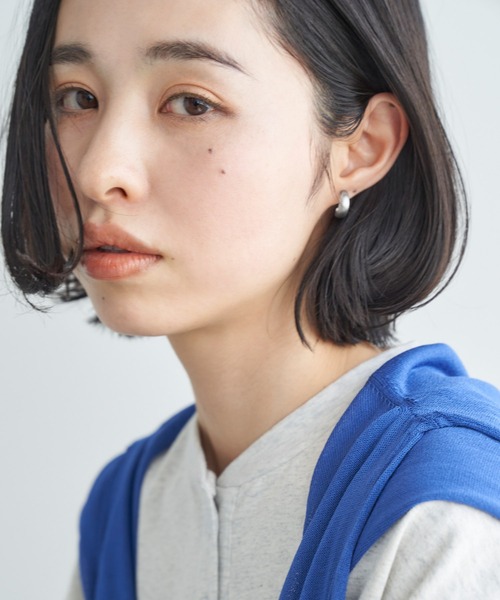 Chaco closet(チャコ クローゼット)の「【3点セット】フープピアス(ピアス(両耳用)・レディース・シルバー/ゴールド・FREE)」の4枚目の写真