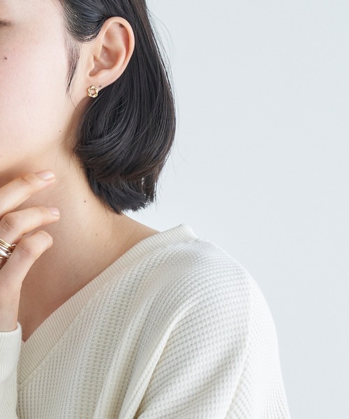 Chaco closet(チャコ クローゼット)の「【3点セット】フープピアス(ピアス(両耳用)・レディース・シルバー/ゴールド・FREE)」の13枚目の写真