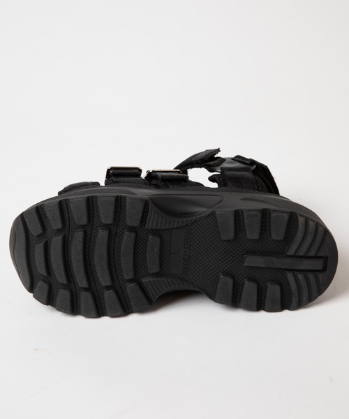 WEGO（ウィゴー）の「WEGO/厚底ベルトスポーツサンダル（サンダル・レディース・ホワイト/ブラック/ベージュ・MEDIUM/LARGE）」の20枚目の写真