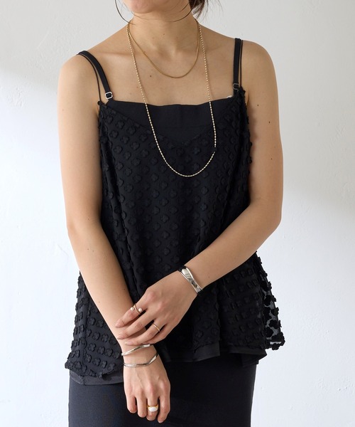 SHENERY（シーナリー）の「リバーシブルキャミソール（キャミソール・レディース・ブラック/ブルー・FREE）」の6枚目の写真