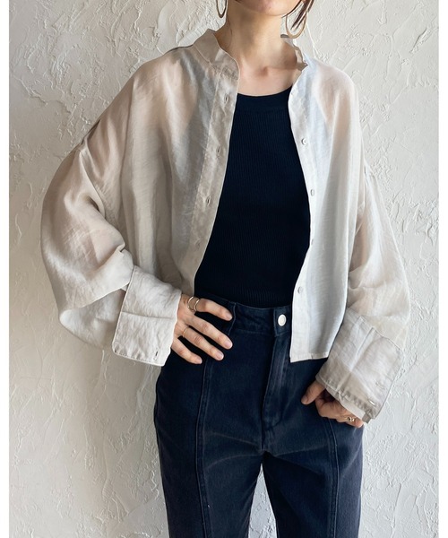 She's Closet(シーズクローゼット)の「カップ付きリブアメスリタンクトップインナートップス(タンクトップ・レディース・ブラック/ブルー/グリーン/アイボリー・FREE)」の11枚目の写真
