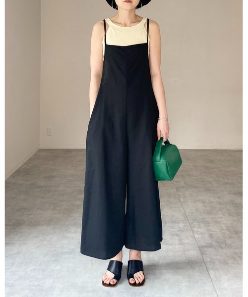She's Closet(シーズクローゼット)の「カップ付きリブアメスリタンクトップインナートップス(タンクトップ・レディース・ブラック/ブルー/グリーン/アイボリー・FREE)」の19枚目の写真