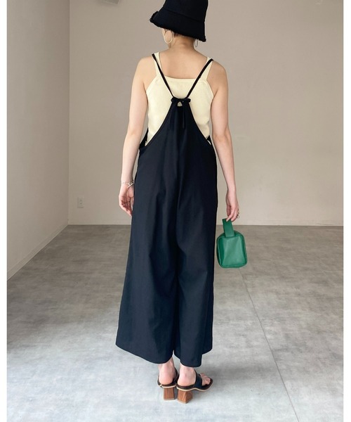 She's Closet(シーズクローゼット)の「カップ付きリブアメスリタンクトップインナートップス(タンクトップ・レディース・ブラック/ブルー/グリーン/アイボリー・FREE)」の22枚目の写真