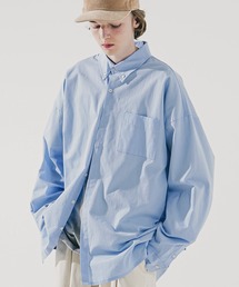 【WV PROJECT/ダブリューブイプロジェクト】The overfit cotton shirts / ビッグシルエットボタンダウンシャツ