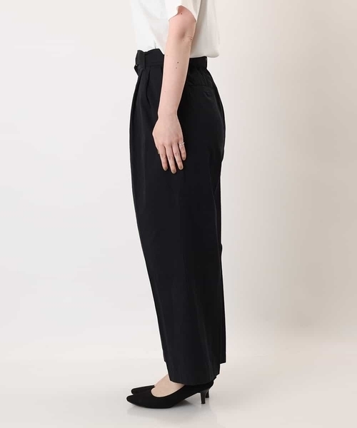 a.v.v（アーヴェヴェ）の「ハイウエストチノワイドパンツ（チノパンツ・レディース・ベージュ/ブラック・38/34/36/42/40）」の16枚目の写真