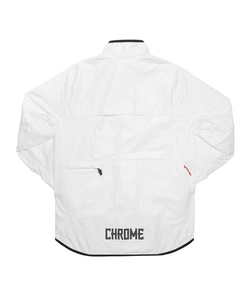 CHROME（クローム）の「WIND COBRA 2.0 PACKABLE / ウィンド コブラ 2.0 パッカブル（ナイロンジャケット・メンズ・ホワイト・S/M/XL/L）」の10枚目の写真