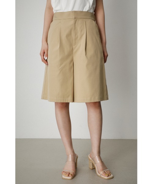 AZUL by moussy（アズールバイマウジー）の「TUCK WIDE SHORT PANTS