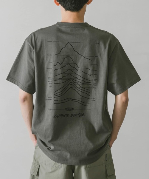KEEN(キーン)の「『別注』KEEN×DOORS LOGO T-SHIRTS(Tシャツ/カットソー・メンズ・ホワイト/ブラック/オリーブ/モカ・MEDIUM/LARGE/X-LARGE)」の14枚目の写真