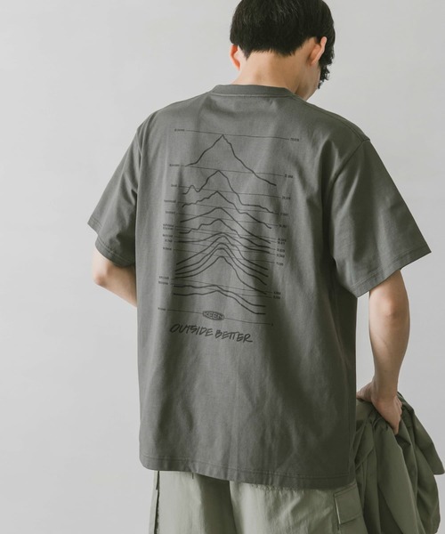 KEEN(キーン)の「『別注』KEEN×DOORS LOGO T-SHIRTS(Tシャツ/カットソー・メンズ・ホワイト/ブラック/オリーブ/モカ・MEDIUM/LARGE/X-LARGE)」の17枚目の写真