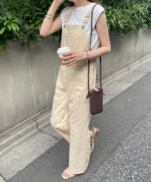 DISCOAT | 【WEB限定】リネンサロペット(サロペット/オーバーオール)