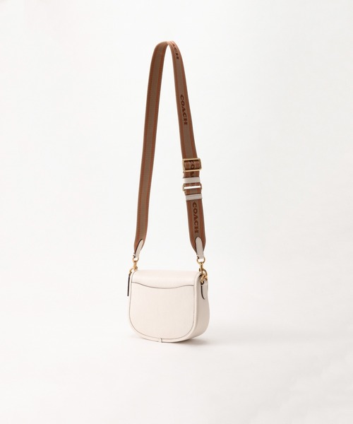 coach ウィロウサドルバッグ ホワイト COACH（コーチ）の「ウィロウ 