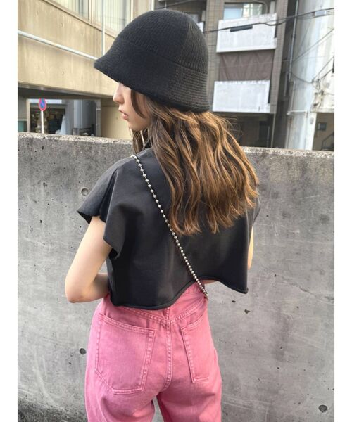 EMODA（エモダ）の「ニットフレアハット（ハット・レディース・ブラック・FREE）」の16枚目の写真