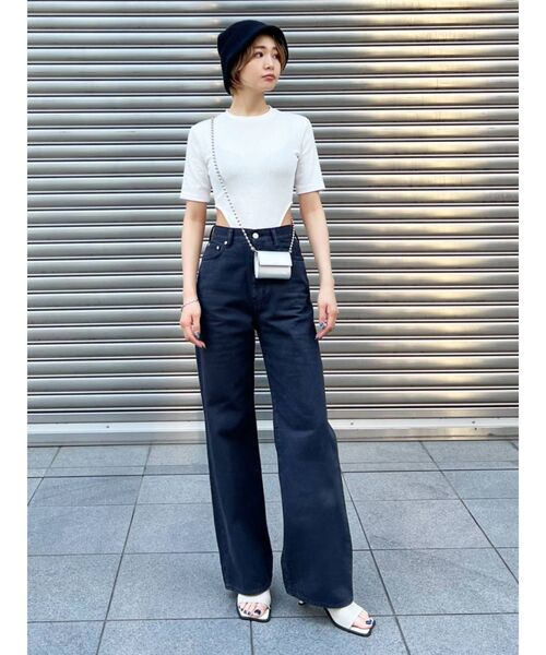 EMODA（エモダ）の「ニットフレアハット（ハット・レディース・ブラック・FREE）」の8枚目の写真