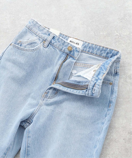 U by SPICK&SPAN(ユーバイスピックアンドスパン)の「【ROLLA’S/ローラス】 DUSTERS OLD STONE(デニムパンツ・レディース・サックスブルー・SMALL/X-SMALL)」の5枚目の写真