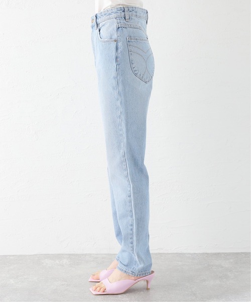 U by SPICK&SPAN(ユーバイスピックアンドスパン)の「【ROLLA’S/ローラス】 DUSTERS OLD STONE(デニムパンツ・レディース・サックスブルー・SMALL/X-SMALL)」の6枚目の写真