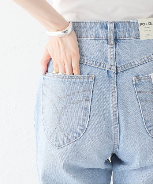 U by SPICK&SPAN(ユーバイスピックアンドスパン)の「【ROLLA’S/ローラス】 DUSTERS OLD STONE(デニムパンツ・レディース・サックスブルー・SMALL/X-SMALL)」の17枚目の写真