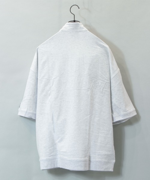 STARTER（スターター）の「JE-STARTER.ハーフZIPプルオーバー（Tシャツ/カットソー・メンズ・ホワイト/ブラック/グリーン・M/L）」の4枚目の写真