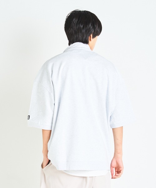 STARTER（スターター）の「JE-STARTER.ハーフZIPプルオーバー（Tシャツ/カットソー・メンズ・ホワイト/ブラック/グリーン・M/L）」の15枚目の写真