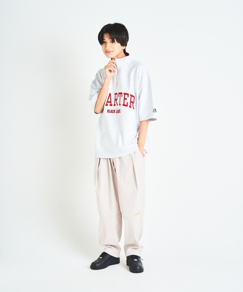 STARTER（スターター）の「JE-STARTER.ハーフZIPプルオーバー（Tシャツ/カットソー・メンズ・ホワイト/ブラック/グリーン・M/L）」の20枚目の写真