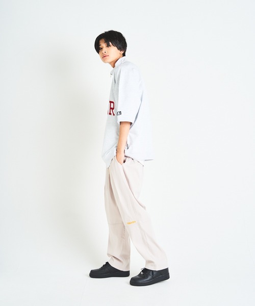 STARTER（スターター）の「JE-STARTER.ハーフZIPプルオーバー（Tシャツ/カットソー・メンズ・ホワイト/ブラック/グリーン・M/L）」の22枚目の写真