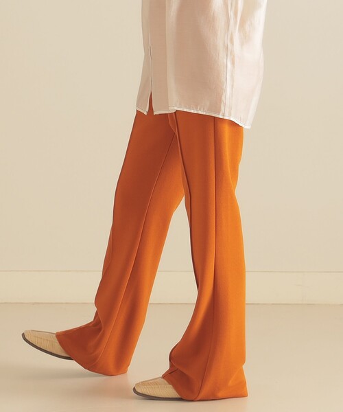BeAMS DOT（ビームスドット）の「BeAMS DOT / ベルボトムパンツ 22FW（その他パンツ・レディース・オレンジ/ブラック/ブルー系その他/ワイン・SMALL/MEDIUM）」の12枚目の写真